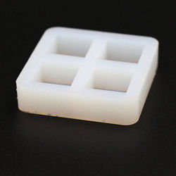 무취 실리콘 스퀘어 아이스 큐브 트레이 블록 몰드 60x60x15mm 다목적