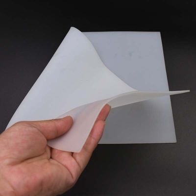 유백색 백색 실리콘고무 장 열 절연제 간격 0.1mm 0.2mm 1mm