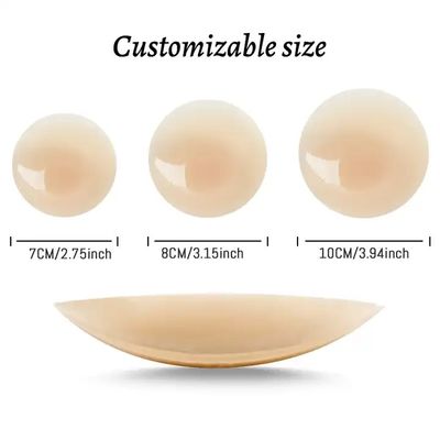ROHS 재사용할 수 있는 실리콘 젖꼭지 덮개 7cm 8cm 10cm 음식 급료 물자