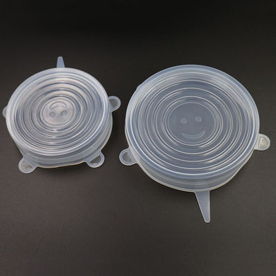 그릇, Microwaveable 뻗기 콘테이너 덮개를 위한 몰취미한 튼튼한 뻗기 뚜껑