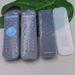 텔레비전 / 에어컨 리모콘을 위한 고급 품질 다양한 크기 투명한 실리콘 보호 슬리브 덮개 케이스