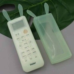 다양한 스타일 명백한 텔레비전 원격 에어컨 원격 조종 제어장치 실리콘 보호 커버 / 경우 / 소매