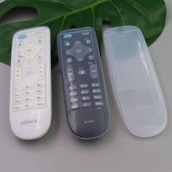 다양한 스타일 명백한 텔레비전 원격 에어컨 원격 조종 제어장치 실리콘 보호 커버 / 경우 / 소매