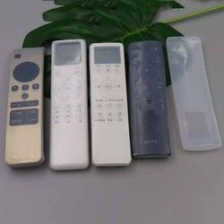 다양한 스타일 명백한 텔레비전 원격 에어컨 원격 조종 제어장치 실리콘 보호 커버 / 경우 / 소매