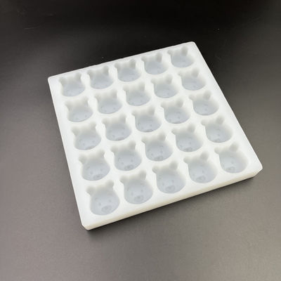 재사용할 수 있는 무취 실리콘 딱딱한 사탕 형, 25의 구멍 실제적인 고무 같은 곰 형