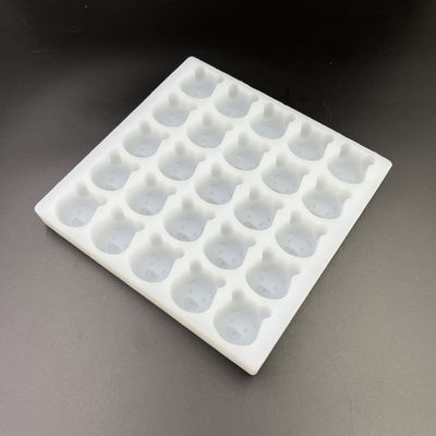 재사용할 수 있는 무취 실리콘 딱딱한 사탕 형, 25의 구멍 실제적인 고무 같은 곰 형