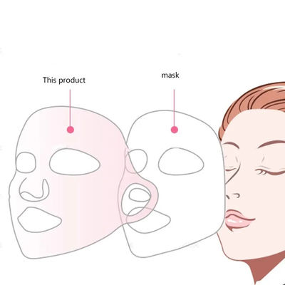 재사용할 수 있는 몰취미한 연약한 3D 실리콘 얼굴 가면 홀더 실제적인