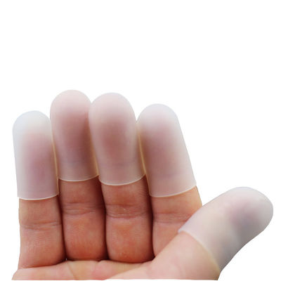 반대로 미끄러짐 튼튼한 실리콘 손가락 부목, 비독성 실리콘 젤 손가락 보호자