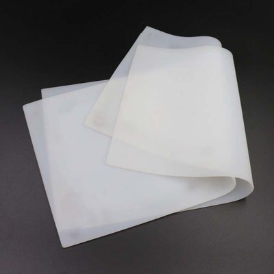 유백색 백색 실리콘고무 장 열 절연제 간격 0.1mm 0.2mm 1mm