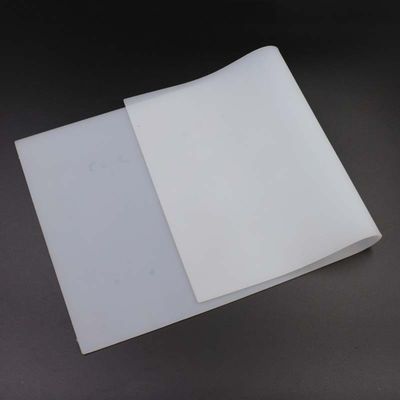 유백색 백색 실리콘고무 장 열 절연제 간격 0.1mm 0.2mm 1mm