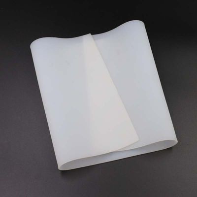 유백색 백색 실리콘고무 장 열 절연제 간격 0.1mm 0.2mm 1mm