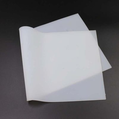 유백색 백색 실리콘고무 장 열 절연제 간격 0.1mm 0.2mm 1mm