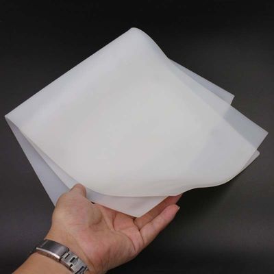 유백색 백색 실리콘고무 장 열 절연제 간격 0.1mm 0.2mm 1mm