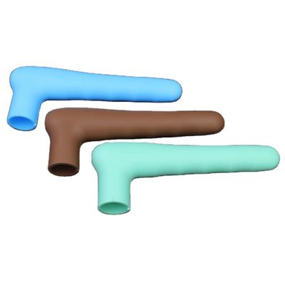 반대로 충돌 실리콘 문 손잡이는 다색 실제를 덮습니다
