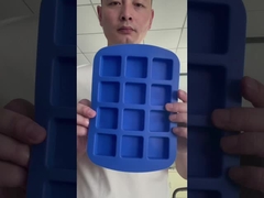 아이스 큐브를 위한 맞춘 재사용할 수 있는 쉬운 릴리즈 BPA 무료 식량 등급 실리콘 아이스 큐브 제조 주형